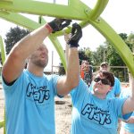 Work continues at Carter Park for inclusive playground